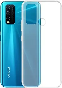 Back Cover Vivo Y50 OG Premium TPU Back Cover Transparent-thumb2