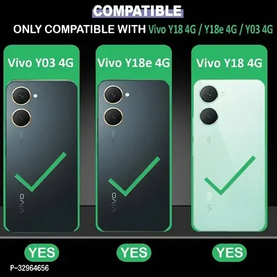 Rahishi Back Cover for Vivo Y18E Back Cover (Transparent)-thumb2