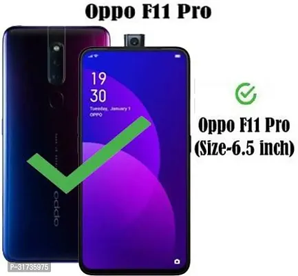 Rahishi Flip Cover Compatible for  Oppo F11 Pro Brown-thumb3