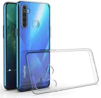 Back Cover Realme 5i OG Premium TPU Back Cover Transparent-thumb1