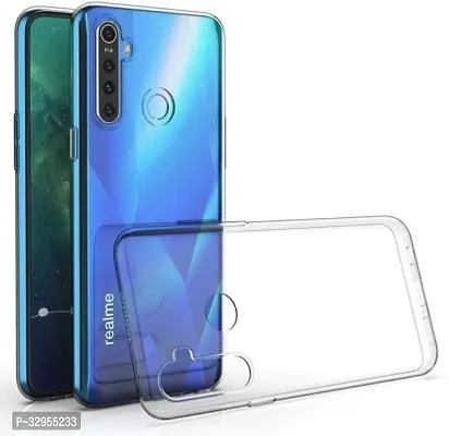 Back Cover Realme 5i OG Premium TPU Back Cover Transparent-thumb2