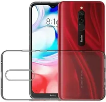 Back Cover Mi 8 Back Cover Mi Redmi 8 OG Premium TPU Back Cover Transparent-thumb1