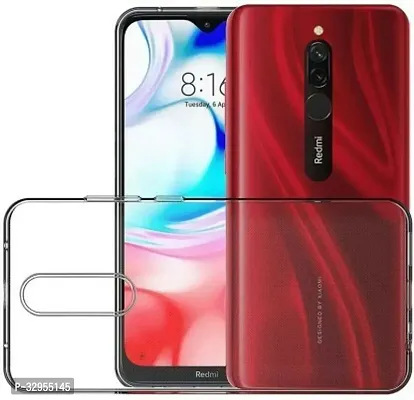 Back Cover Mi 8 Back Cover Mi Redmi 8 OG Premium TPU Back Cover Transparent-thumb2