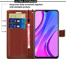 Stylish Flip Cover Compatible for Mi Redmi 9-thumb3