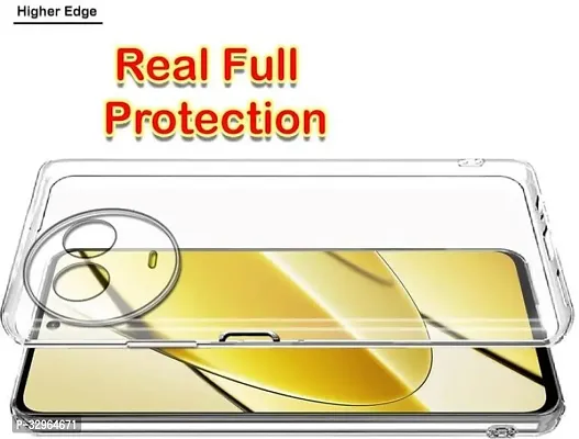 Rahishi Back Cover for Realme C67 Back Cover (Transparent)-thumb4