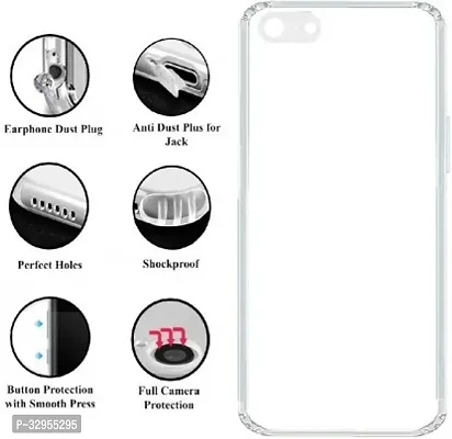 Back Cover Vivo V5s OG Premium TPU Back Cover Transparent-thumb3