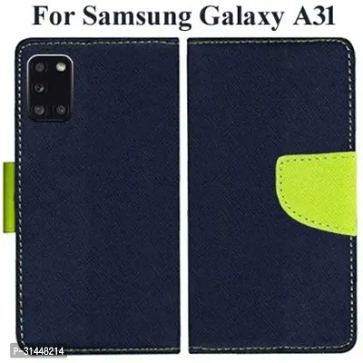 Trendy Flip Cover Compatible for Samsung Galaxy A31-thumb0