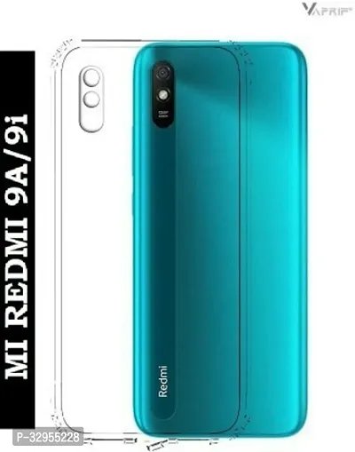 Back Cover Mi 9A Back Cover Mi Redmi 9A OG Premium TPU Back Cover Transparent-thumb0