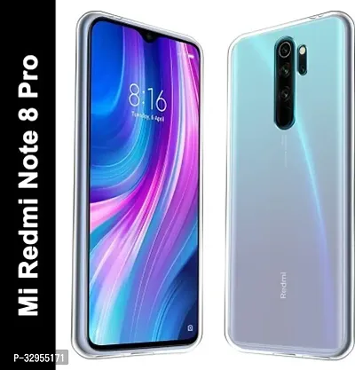 Back Cover Xiaomi Redmi Note 8 Pro Back Cover Redmi Note 8 Pro Plain Back Cover Back Cover Transparent-thumb0