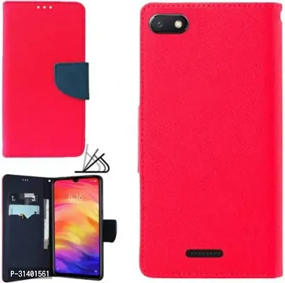 Stylish Flip Cover Compatible for Mi Redmi 6A-thumb3