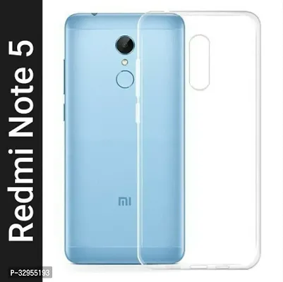 Back Cover Mi Redmi Note 5 Back Cover Transparent-thumb0