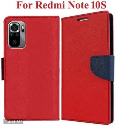 Stylish Flip Cover Compatible for Mi Redmi Note 10