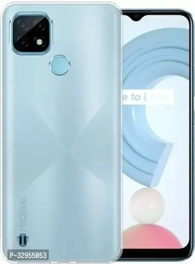 Back Cover Realme C21Y OG Premium TPU Back Cover Transparent-thumb3