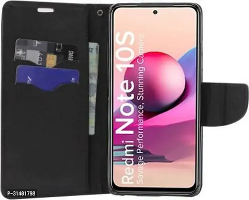 Stylish Flip Cover Compatible for Mi Redmi Note 10-thumb4