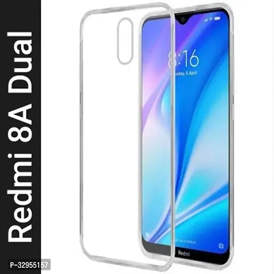 Back Cover Redmi 8A Dual Back Cover Transparent