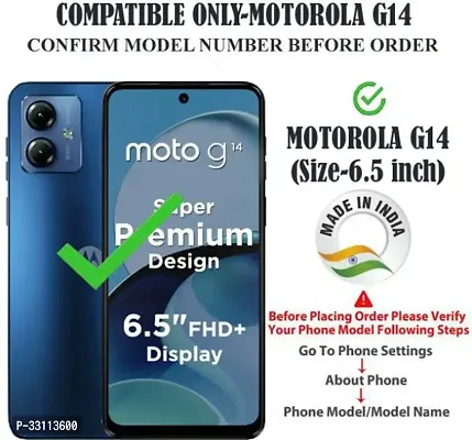 Designer Flip Cover For Motorola G14-thumb2