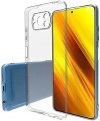 Back Cover Poco X3 OG Premium TPU Back Cover Transparent-thumb1