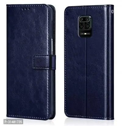 Stylish Flip Cover Compatible for Mi Redmi Note 10 Lite-thumb0