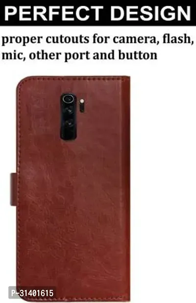 Stylish Flip Cover Compatible for Mi Redmi Note 8-thumb3