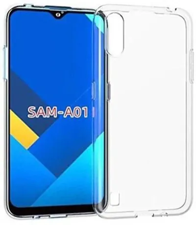 CELZO 4 Side Full Protection Back Cover Case for Samsung Galaxy M01 - {Transparent}