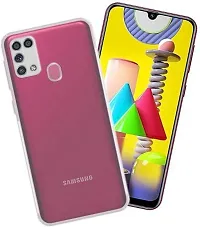 Back Cover Samsung Galaxy M31 Prime OG Premium TPU Back Cover Transparent-thumb2