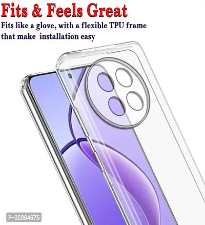 Rahishi Back Cover for Realme 12 5G Back Cover (Transparent)-thumb4