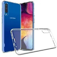 Back Cover Samsung Galaxy A70s OG Premium TPU Back Cover Transparent-thumb2