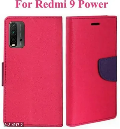 Stylish Flip Cover Compatible for Mi Redmi 9