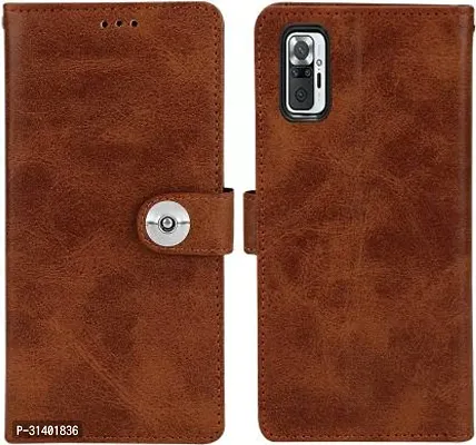 Stylish Flip Cover Compatible for Mi Redmi Note 10 pro-thumb0