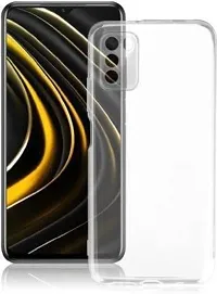 Back Cover Poco M3 OG Premium TPU Back Cover Transparent-thumb2