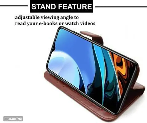 Stylish Flip Cover Compatible for Mi Redmi 9A-thumb4