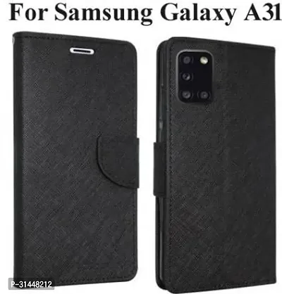 Trendy Flip Cover Compatible for Samsung Galaxy A31-thumb0