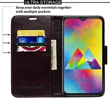 Trendy Flip Cover Compatible for Samsung Galaxy A20-thumb3