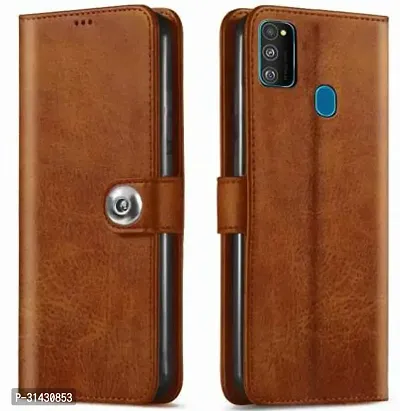 Trendy Flip Cover Compatible for Samsung Galaxy M21-thumb0