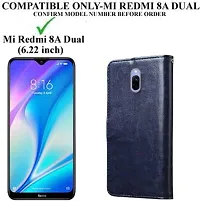 Stylish Flip Cover Compatible for Mi Redmi 8A-thumb1