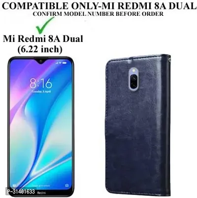 Stylish Flip Cover Compatible for Mi Redmi 8A-thumb2