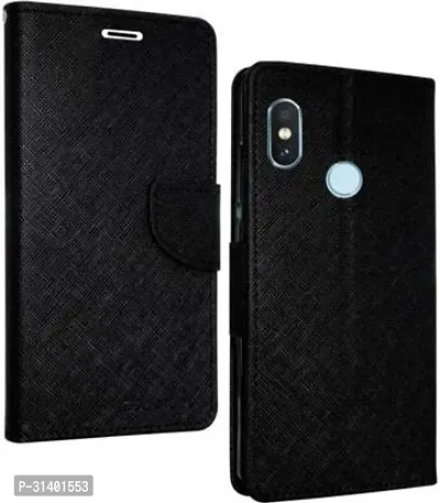 Stylish Flip Cover Compatible for Mi Redmi Note 6 Pro