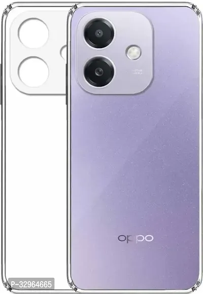 Rahishi Back Cover for Oppo A3 5G Back Cover (Transparent)-thumb0