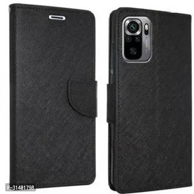 Stylish Flip Cover Compatible for Mi Redmi Note 10