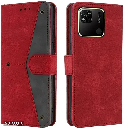 Stylish Flip Cover Compatible for Mi Redmi 10A