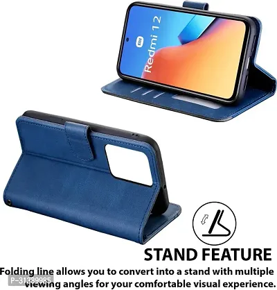 Stylish Flip Cover Compatible for Mi Redmi 12 4G-thumb2