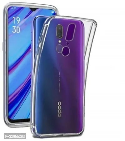 Back Cover OPPO A9 OG Premium TPU Back Cover Transparent-thumb0