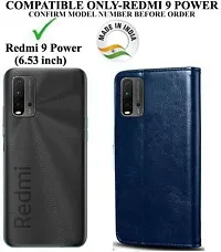 Stylish Flip Cover Compatible for Mi Redmi 9 Power-thumb2