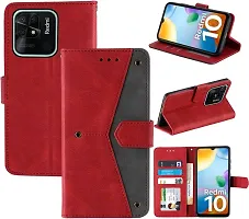 Stylish Flip Cover Compatible for Mi Redmi 10C-thumb3