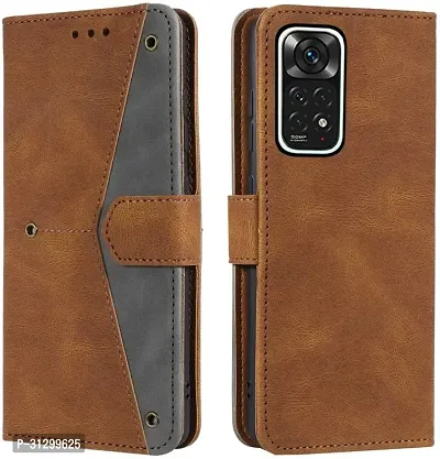 Stylish Flip Cover Compatible for Mi Redmi Note 11S-thumb4