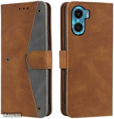 Stylish Flip Cover Compatible for Moto E32 5G-thumb4