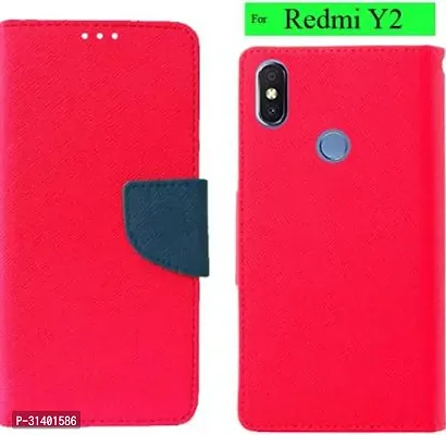 Stylish Flip Cover Compatible for Mi Redmi Y2