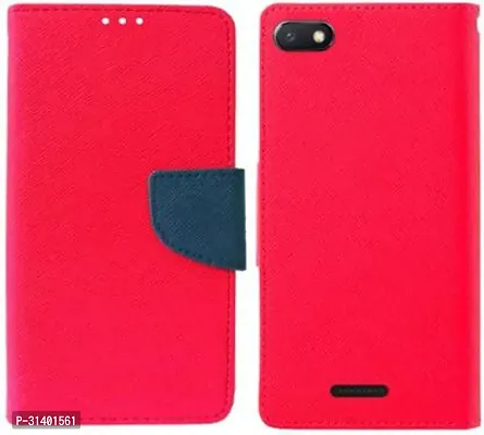 Stylish Flip Cover Compatible for Mi Redmi 6A