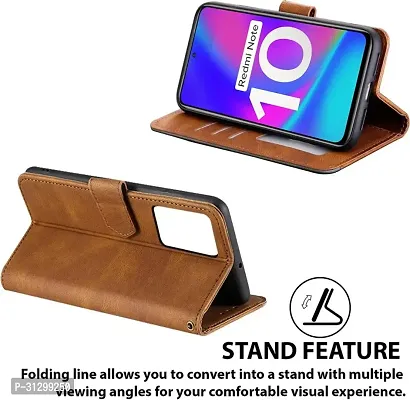 Stylish Flip Cover Compatible for Mi Redmi Note 10-thumb5