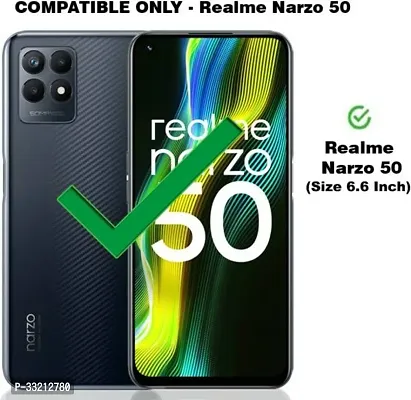 Flip Cover Realme Narzo 50 flip cover comfortable for Realme Narzo 50 cover-thumb2